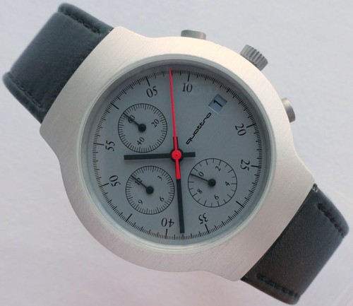 Audi Classic Accessory Quattro Sport Racing Design Aluminum Chronograph Watch - Picture 7 of 24