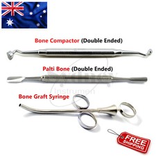 Bone Packers Pluggers Palti Graft Syringe Implant Grafting Instruments