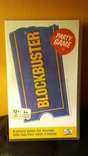 BLOCKBUSTER PARTY GAME- AGES 12 + - 4 + PLAYERS- VHS- VIDEO RENTALS- RARE !!!
