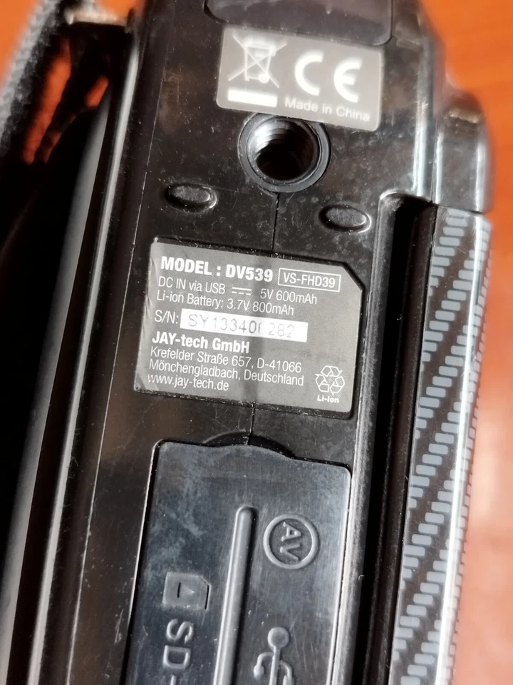 Video camcorder (jay-tech dv-539) - Bild 4 von 4