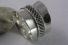 Bandring Celtic Tribal Biker 925 Real Silver Silver Ring / 526