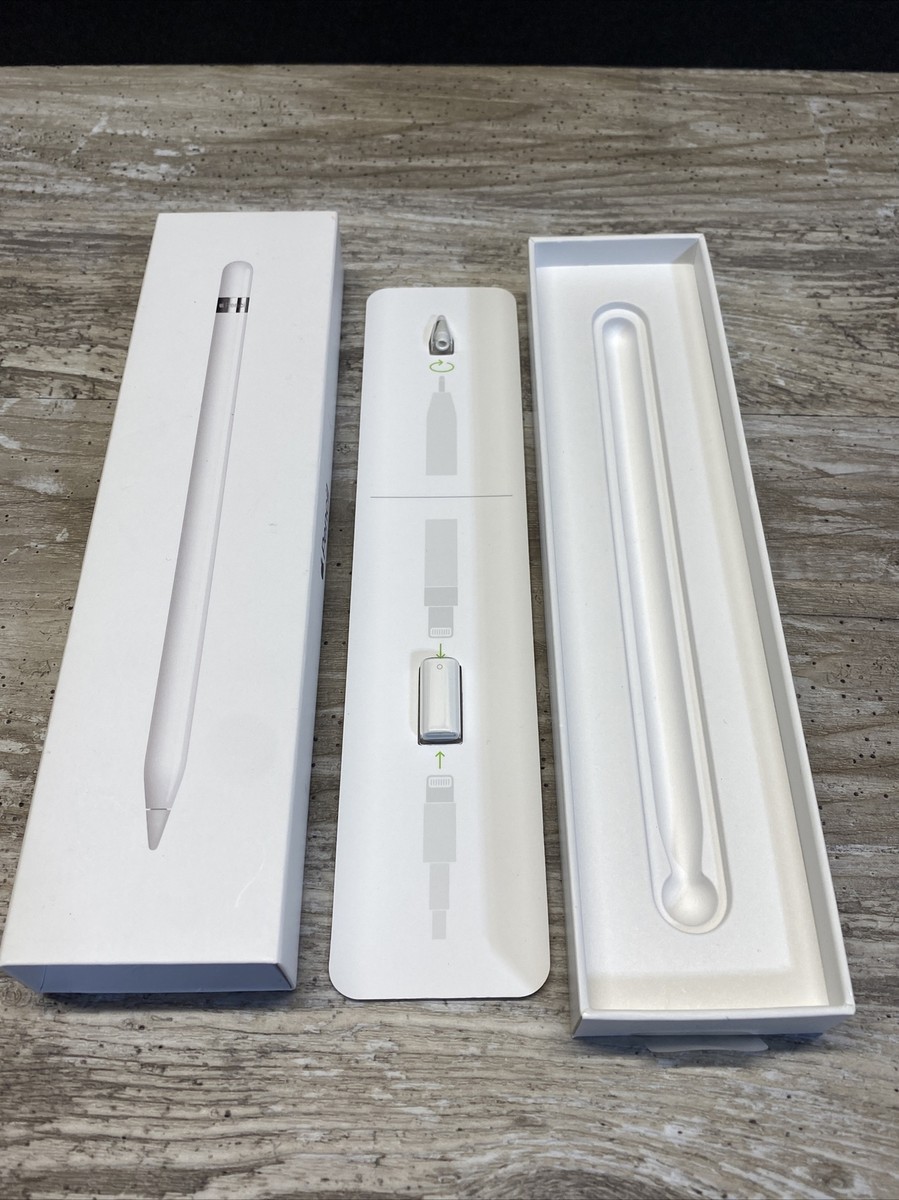 Apple Pencil BOX ONLY for iPad Pro A1603 White 1st Gen NO PENCIL W