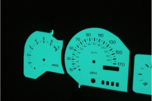 Ford Escort RS Cosworth INDIGLO plasma dials, replacement glow gauges glow gauge - Bild 6 von 8