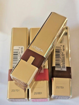 Loreal L'Oreal Colour Riche Caresse Lipstick Lip Color Stick Shade Sealed Choice