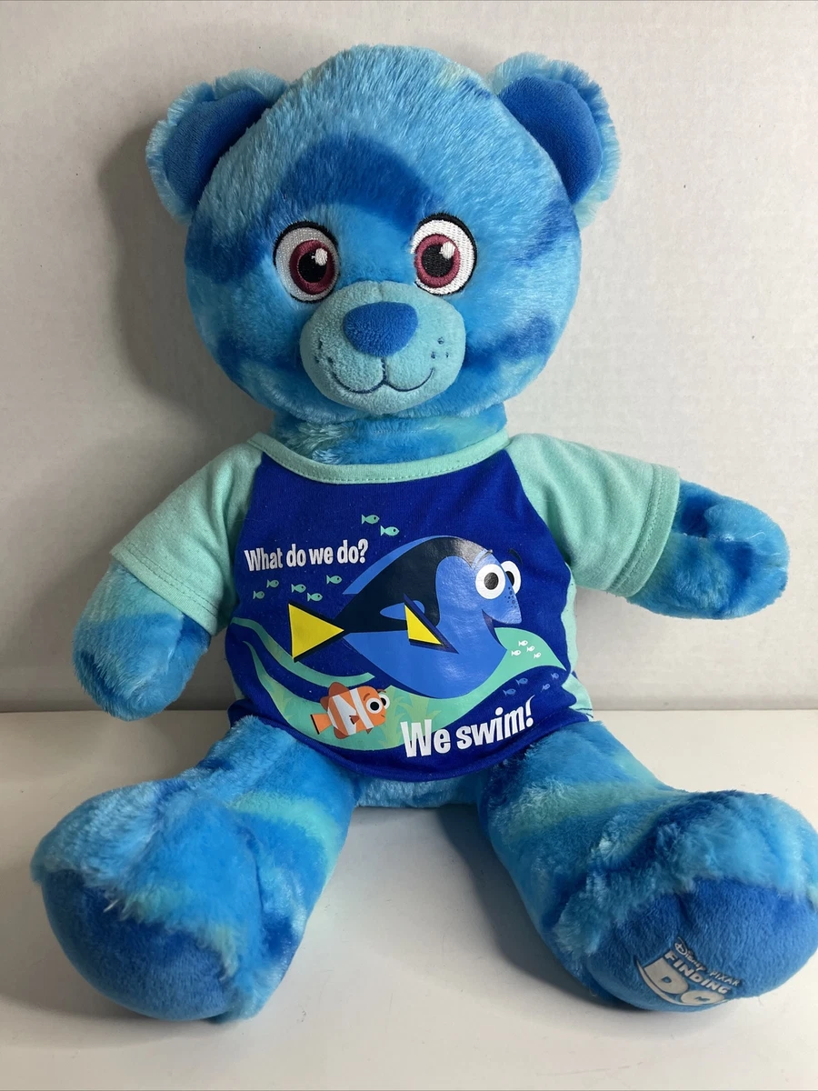 Build a Bear BAB Finding Dory Plush Stuffed Animal Toy with Shirt 17 Blue Waves