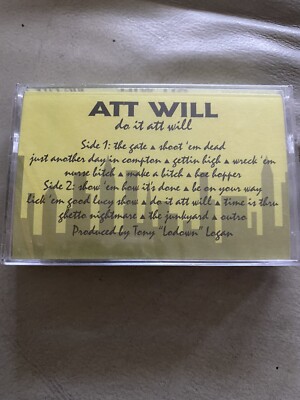 CD G RAP!!ATT WILL/DO IT ATT WILL