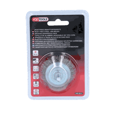 WIRE BRUSH KS TOOLS 340.0011 - Picture 8 of 9