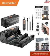 Versatile Precision Screwdriver Kit: 160 Magnetic Bits for All Your Repair Needs
