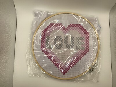 Heart Superkit Embroidery Kit For Beginners