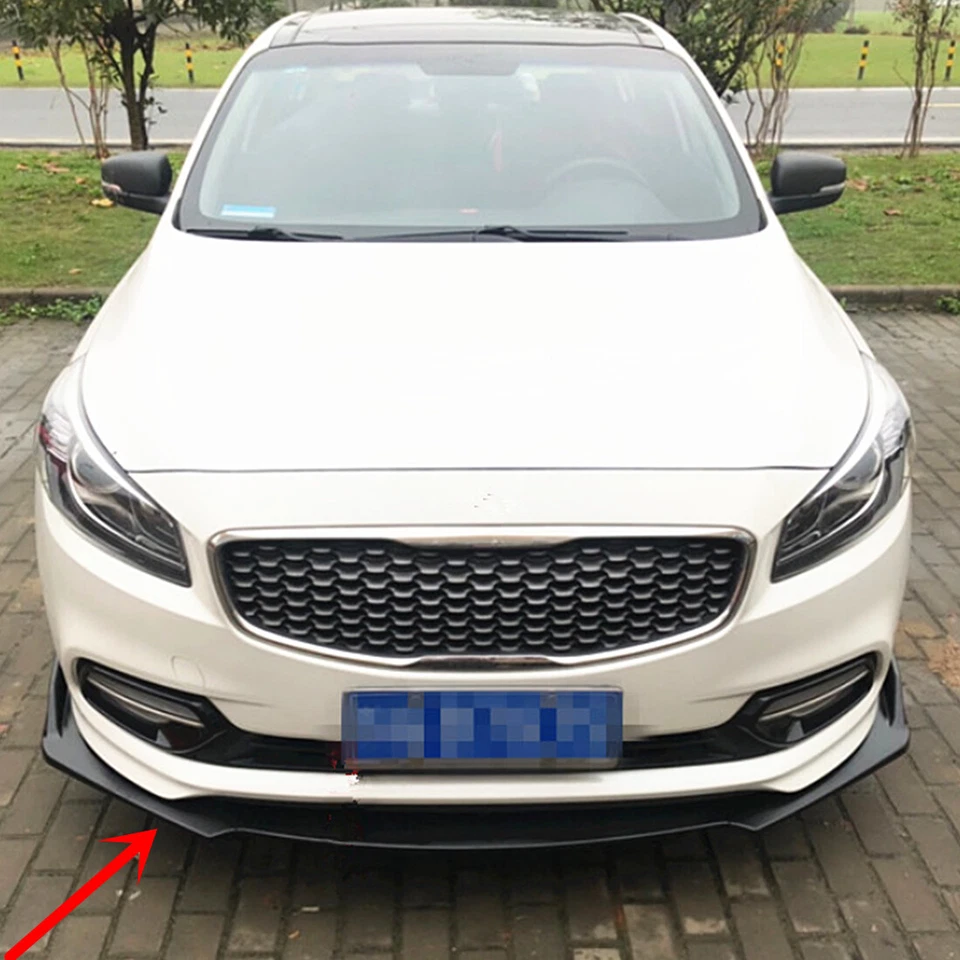 Add-on Universal For Mitsubishi Outlander 2022+ Front Lip Spoiler Splitter Black Foto 4 de 4