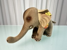 Steiff Animal Elephant 0510/17 - Trampy - 13.5x26cm - Excellent Condition