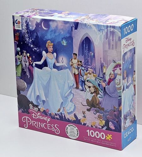 *Brand NEW* Disney Princess 1000 Pcs. Puzzle ♡ Cinderella ♡ Ceaco 🎁 - Picture 11 of 14