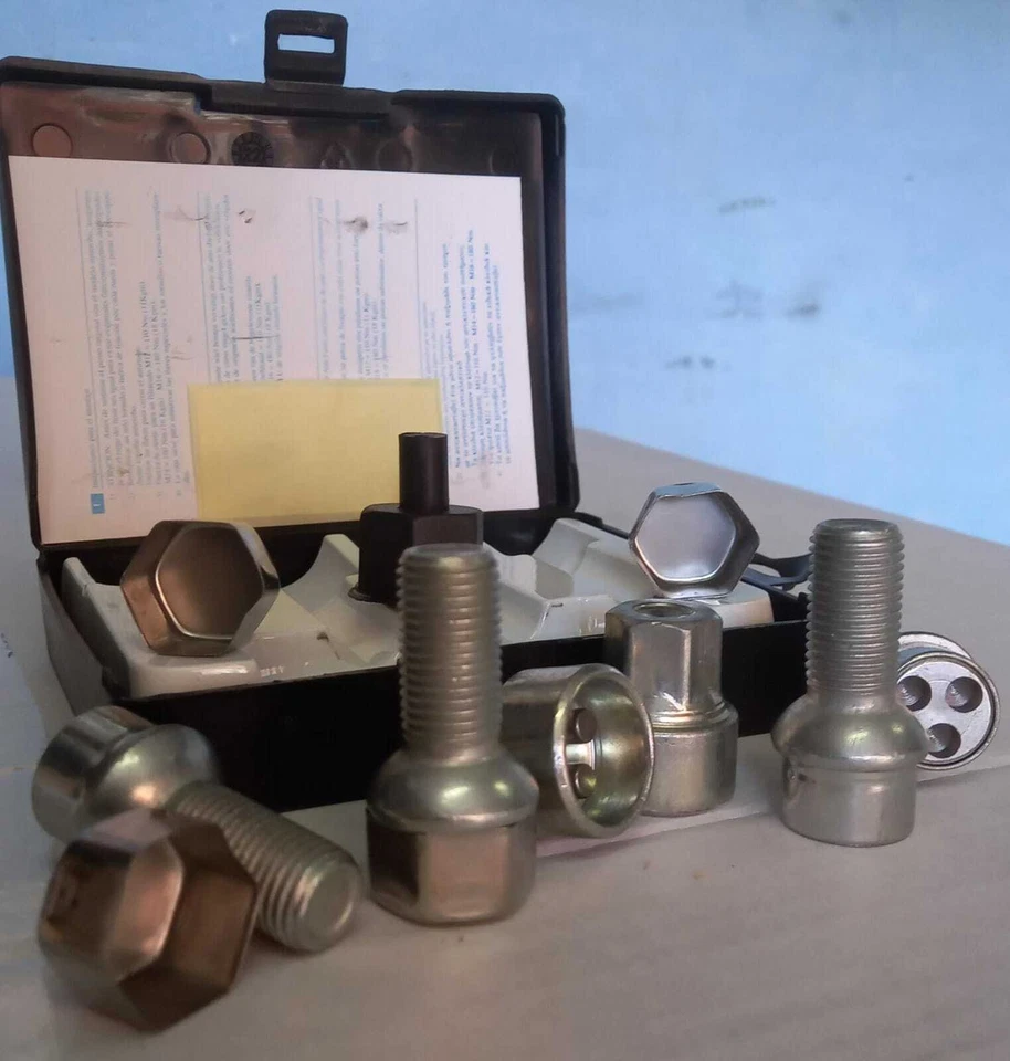 Boulons Anti-vol M14X1,50 Pour Audi A6 Allroad ( 4F (4FH) Partir 06/2006 À 2011 - Photo 2/4