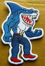Parche de figura de TIBURONES CALLEJEROS RIPSTER insignia logotipo TMNT rey maui bestia batalla acción