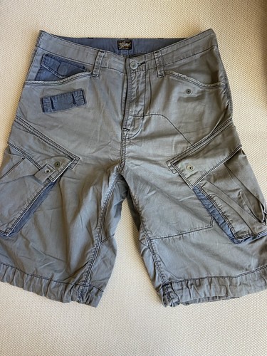 Blue Cargo Shorts Mens Size 