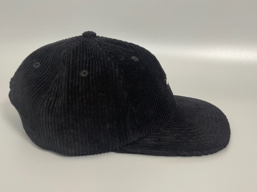 Obey Corduroy Baseball Hat Cap Black Adjustable Back One Size OS - Picture 4 of 16