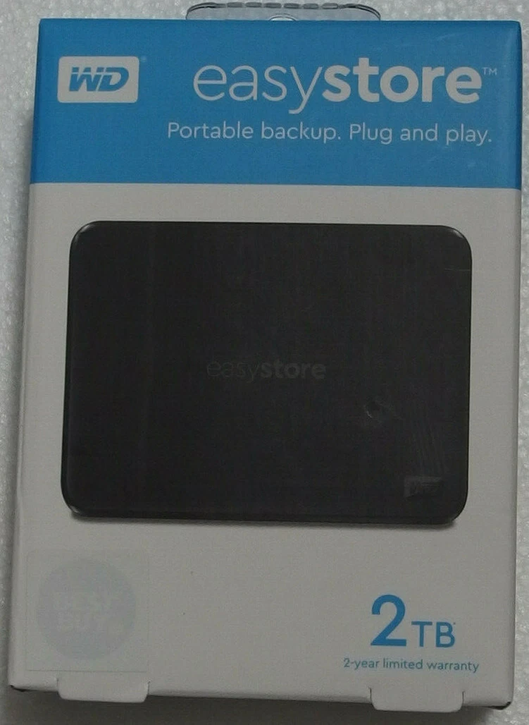 Western Digital USB 3.0 Interface 2TB Storage Capacity Hard Drives