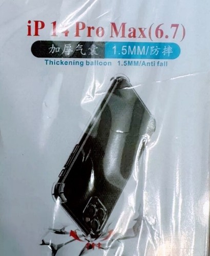 CLEAR CASE, CYSTAL CLEAR CASE FOR IPHONE 14 PRO MAX6.7”, LOOKS GOOD, EXCELLENT. - Picture 6 of 7