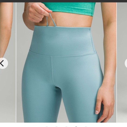 Lululemon Wunder train high rise tight 25" tidal teal - Picture 11 of 11