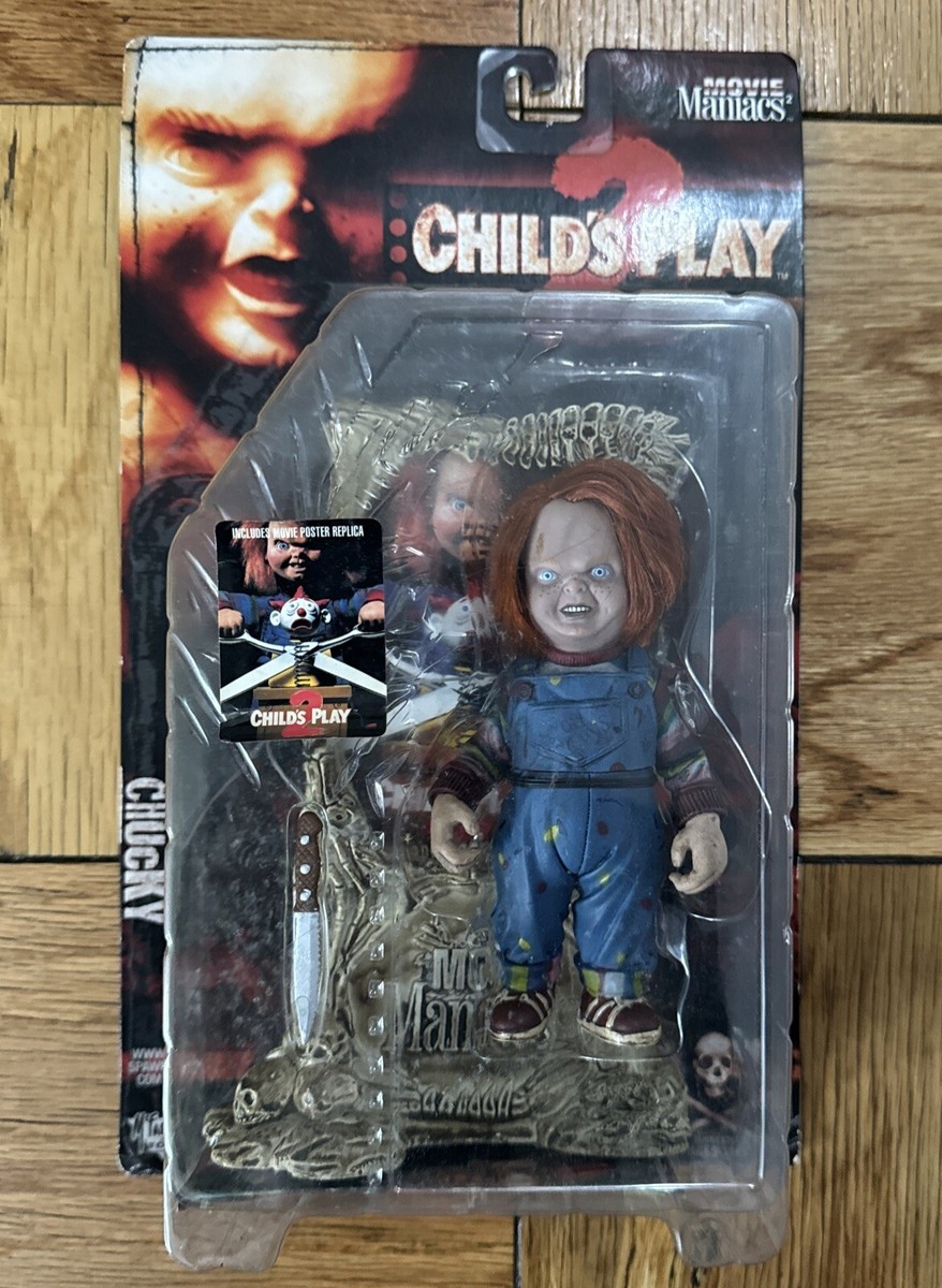 McFarlane Toys Chucky Child's Play 2 Action Figure Movie Maniacs 2