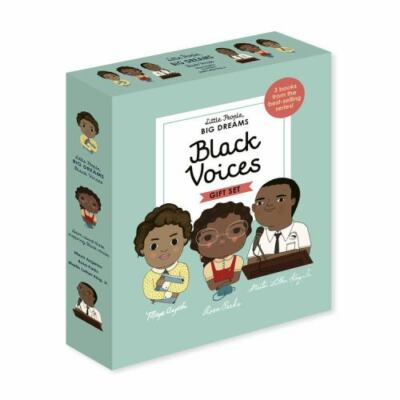 Little People Big Dreams Black Voices 3 Book Set- Brand New