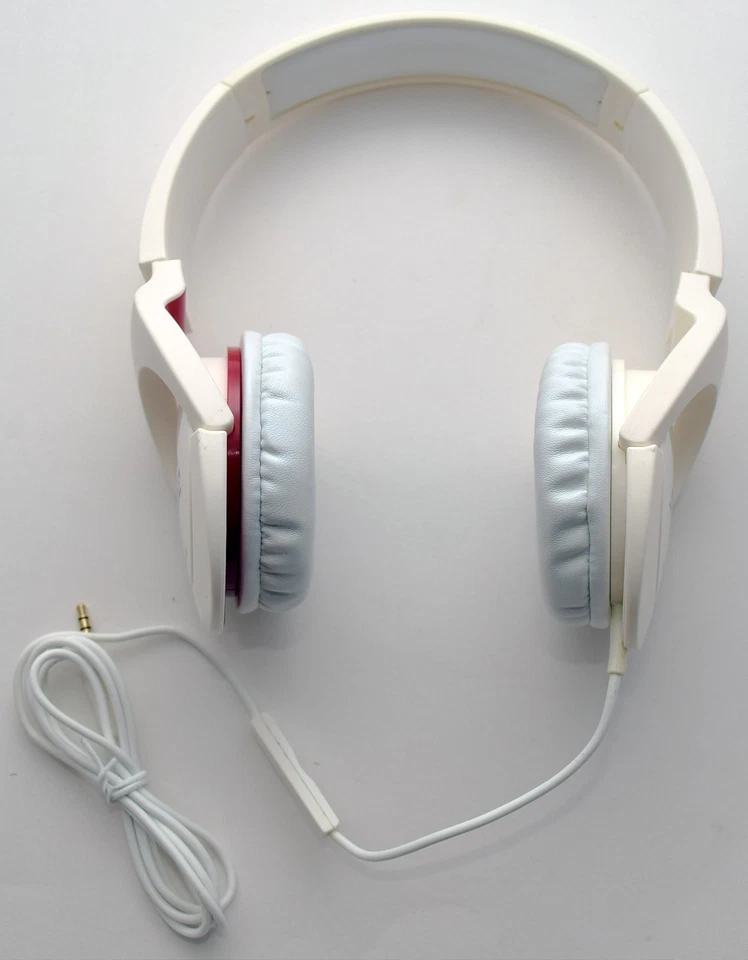 NUEVO Pioneer SE-MJ721I-W Steez Efectos On-Ear Auriculares Estéreo BLANCO Micrófono en Línea Foto 3 de 4