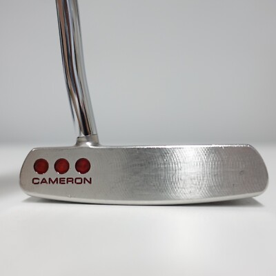 Putter Scotty Cameron Studio Select Squareback No.1 Lefty - 34 Pouces, Avec Couvercle - Occasion Excellent état