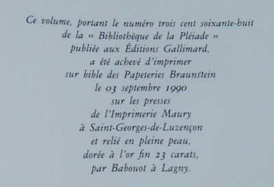 LA PLEIADE : JEAN GIRAUDOUX - OEUVRES ROMANESQUES COMPLETES
