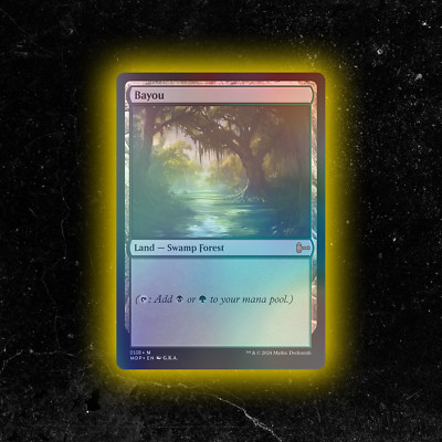 FOIL - Bayou - Custom Magic: The Gathering Card - High-Quality
