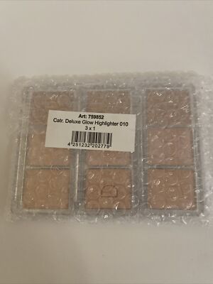 Lots Of 3 CATRICE Deluxe  3 Shades glow Highlighter Palette 010 GLOW'N'GO 6g NEW