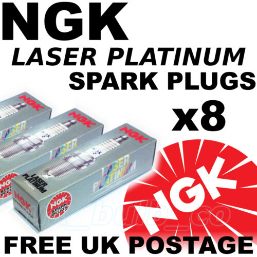 8x NEW NGK Laser Platinum SPARK PLUGS AUDI RS4 4.2 lt All models 06 > No. 5592