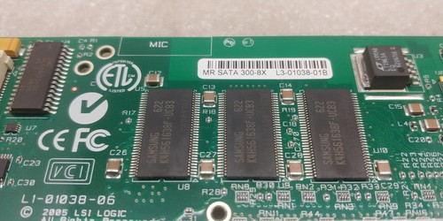 Intel SRCS28X Megaraid RAID Controller 300-8X L1-01038-06 GREAT COND FREE SHIP!! - Picture 5 of 7