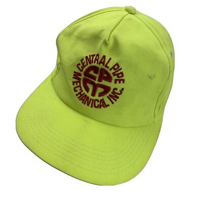 Central Pipe Mechanical Inc Cap Hat Snapback