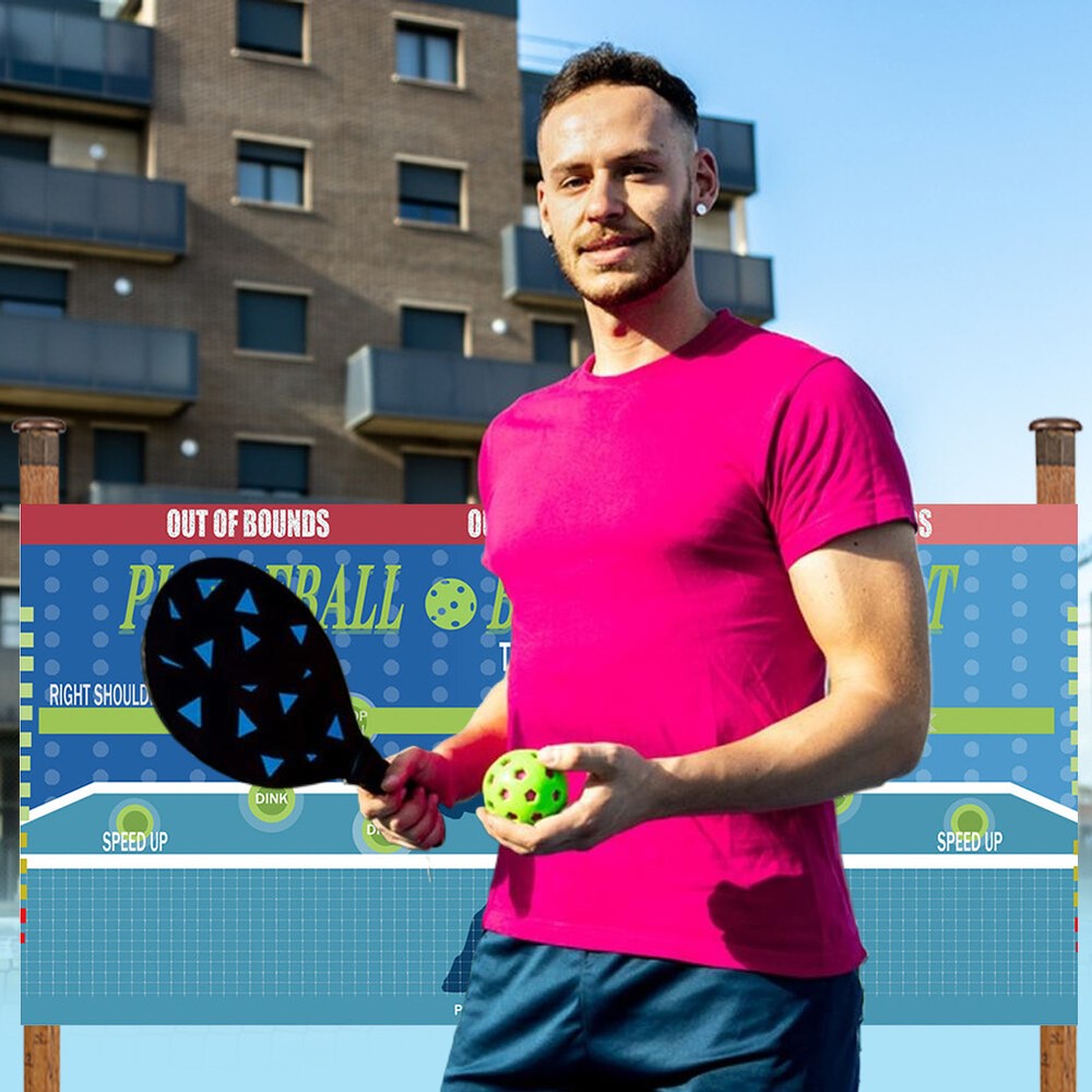 Pickleball Dink Wall Pad for Indoor Outdoor Practice & Training  