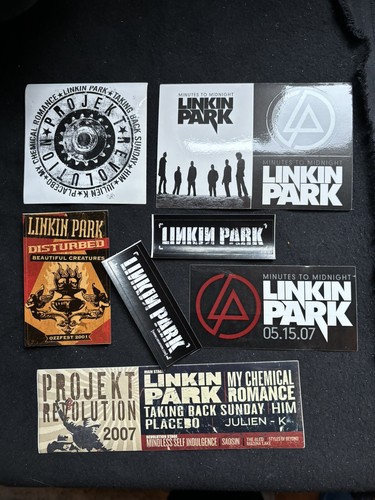 Linkin Park coole zufällige Aufkleber (Menge 7) - sortiert + kostenloser Flaggenaufkleber - Bild 2 von 4