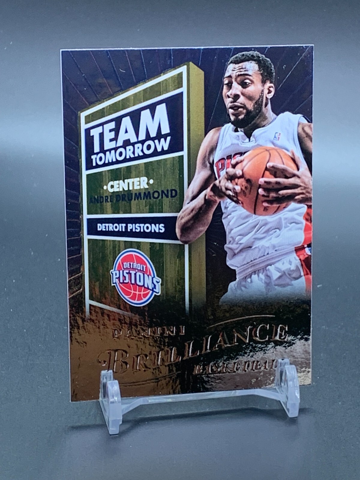 2012-13 Panini Brilliance Rookie #7 ANDRE DRUMMOND Detroit Pistons RC