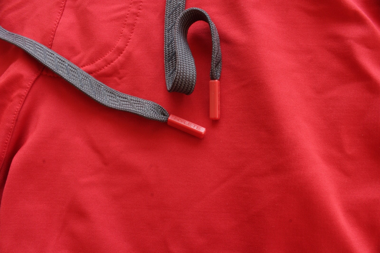 Mens HYLETE Drawstring Stretch Red Basketball Wor… - image 4