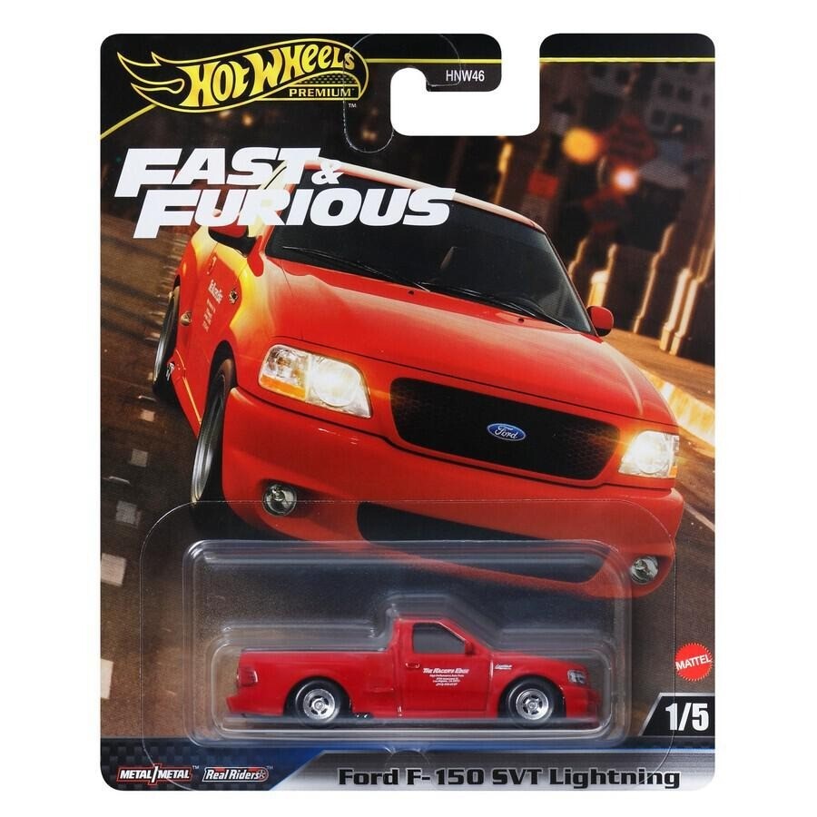 Hot Wheels Premium Fast & Furious 2024 Mix4 Set of 5 (In