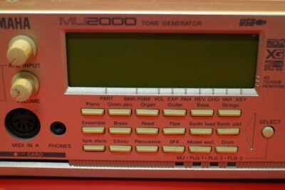 Yamaha MU2000 Tone Generator for sale online | eBay