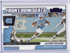 JAVONTE WILLIAMS 2021 Contenders Draft Picks FRONT ROW SEATS PURPLE ROOKIE #22
