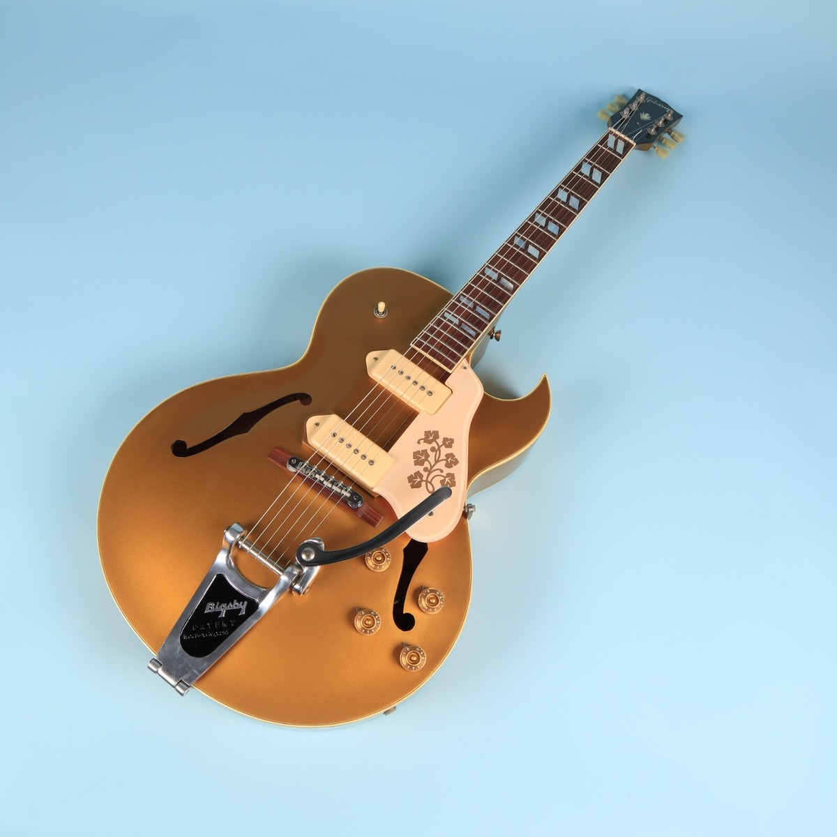 Chapado en Laton ゴールド　Mgs-23 1992 Gibson ES-295 Gold Bullion Reissue Electric Guitar
