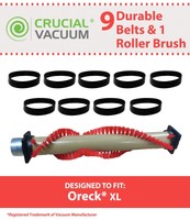 Highly Durable Brush Roller & 9 Belts For Oreck Xl Vacuums; Compare To Part N... on sale Highly Durable Brush Roller & 9 Belts For Oreck Xl Vacuums; Compare To Part N... on sale