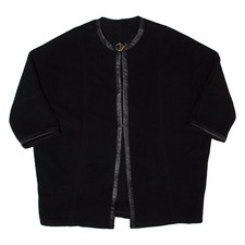 Weill Womens Overcoat Coat Black L