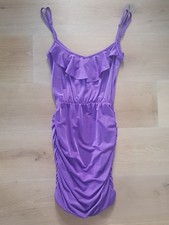 Nookie Foxy Lady Frill Mini Dress - Purple / AU 6