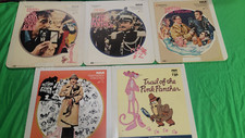 THE PINK PANTHER/REVENGE/RETURN 5 FILM CED DISC LOT RARE FORMAT VERY NICE