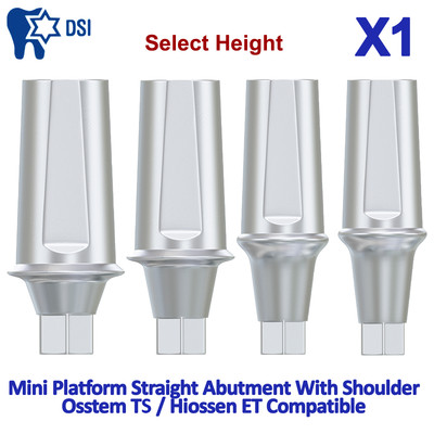 10x Dental Fixture Ball Attachment Narrow Slim Int Hex 2.0 Titanium Adapter Head