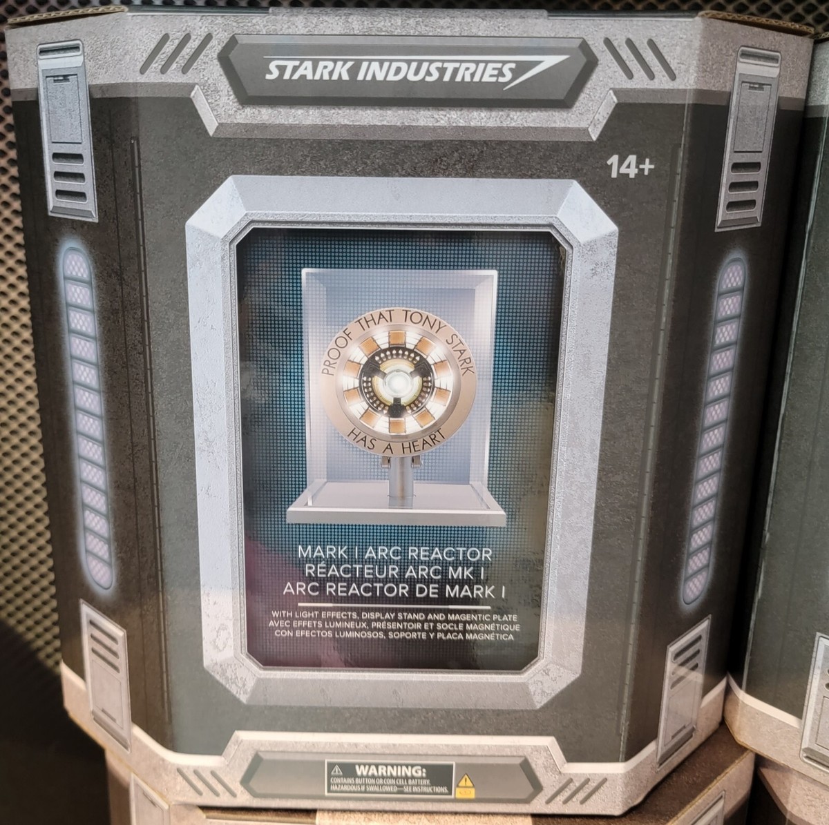 Marvel Iron Man Tony Stark Mark 1 Arc Reactor Light