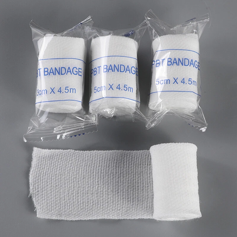 Elastiskt bandage första hjälpen kit Gauze Roll Wound Dressing