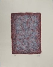 Mark TOBEY : Chorégraphie lumineuse, Sérigraphie originale signée