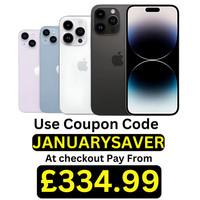 Apple iPhone 14 | 14+ Plus | 14 Pro | 14 Pro MAX | 128GB | All Colors | Pristine